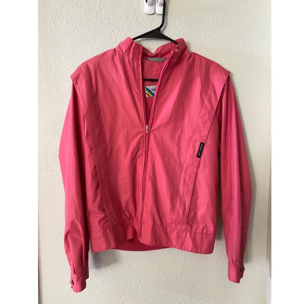 Pink Vintage Members Only Jacket